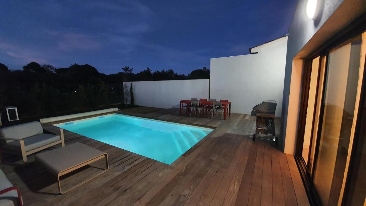 Villa Nananthee T5 De Luxe,4-8 Pers, Piscine Privee Chauffee Lecci Exterior foto